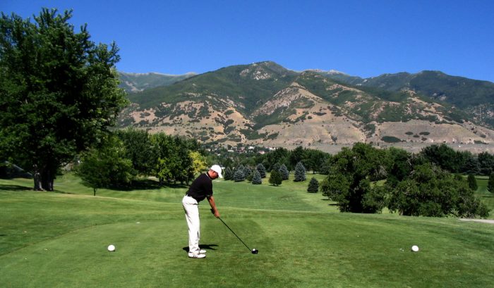 Golfing in Davis County