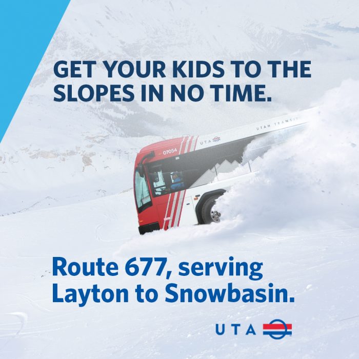 Snowbasin ski bus