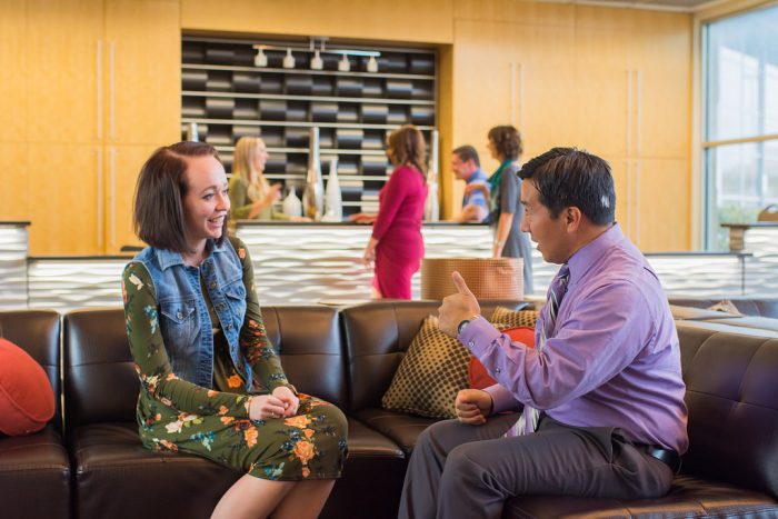 Davis Conference Center lobby