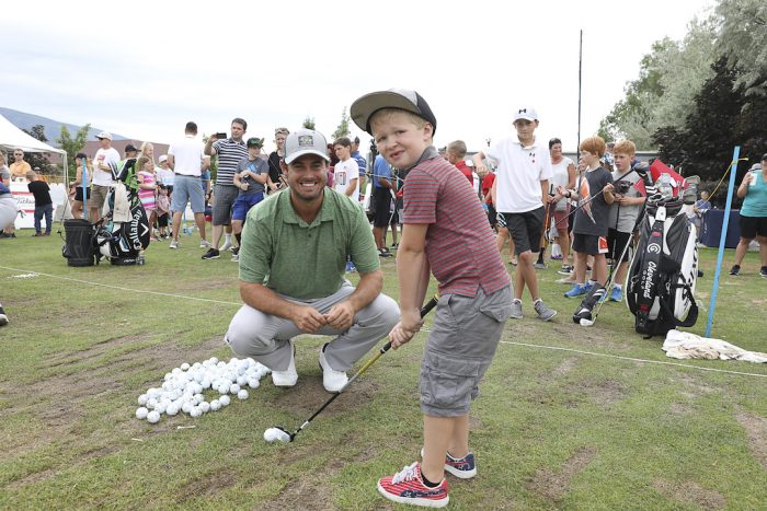 Kids Clinic at Utah Championship