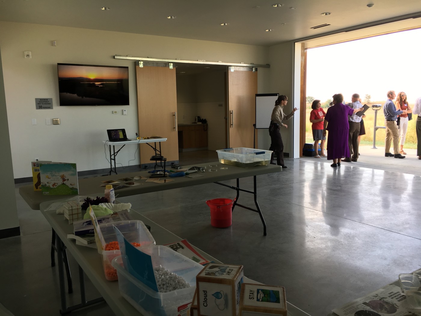 Eccles Wildlife Education Center Classroom