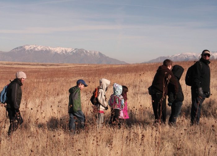Family Hike Across Antelope Island