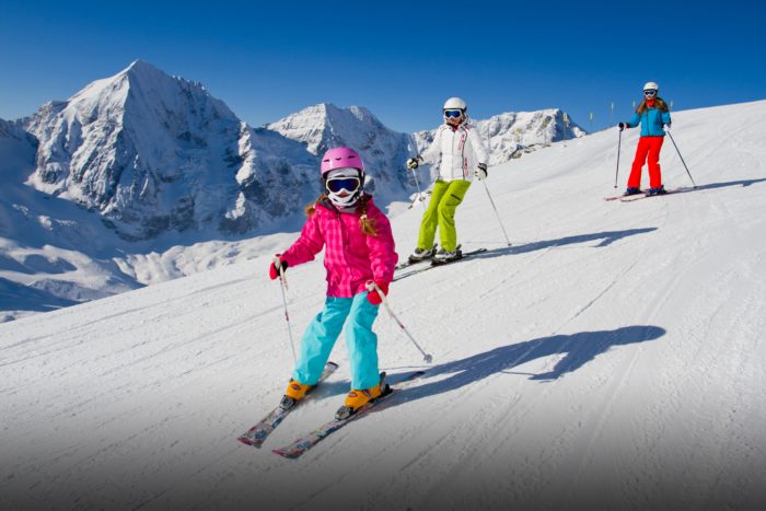 Kids Snow Skiing in Davis County