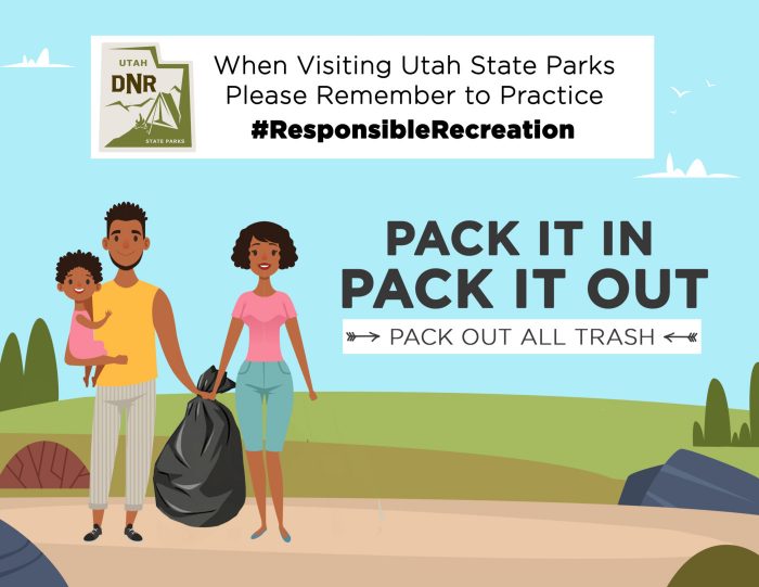 Responsible Recreation Reminder