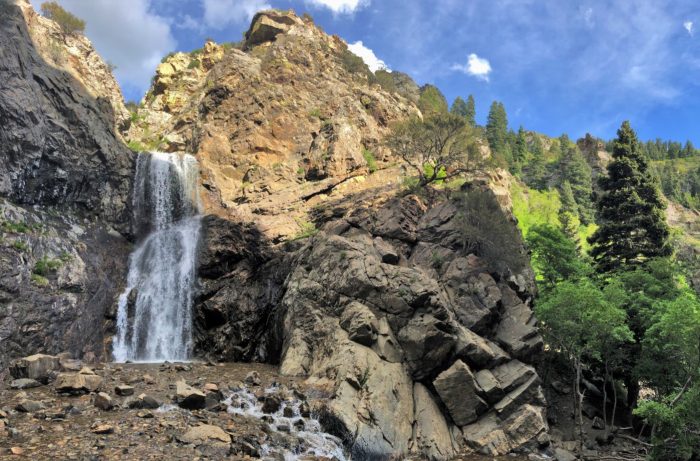 Waterfall in Adams Canyon