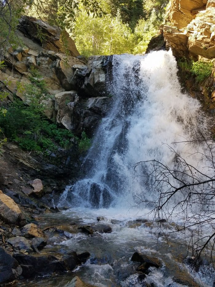 Photo of the Farmington Creek Waterfall