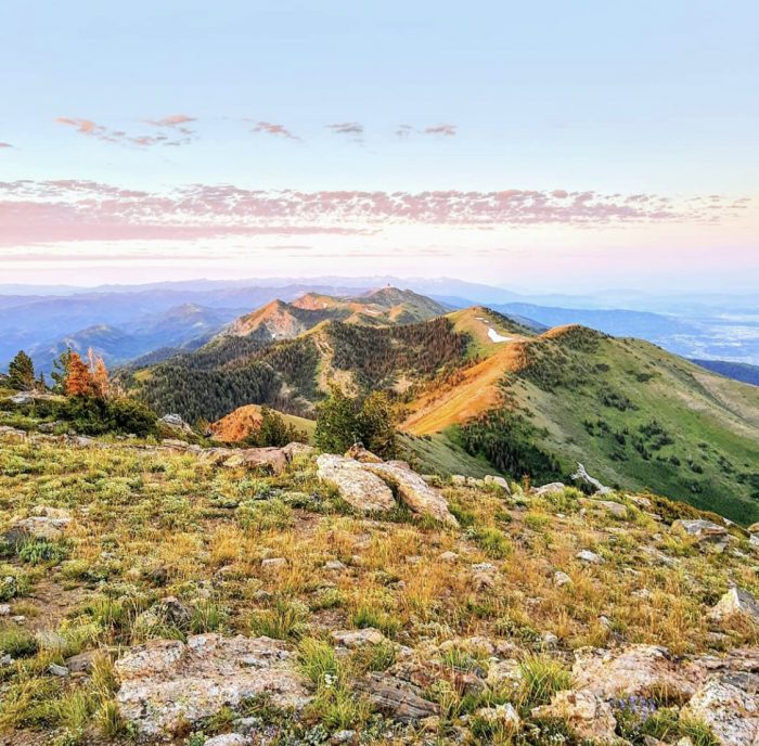 View of Thurston Peak Mountain Photo