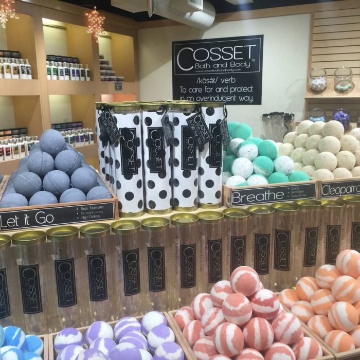 Cosset Bath and Body Locations