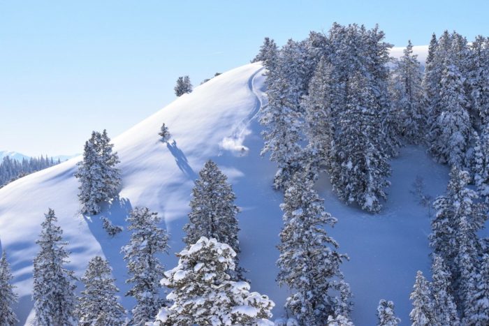 Snowmobiling in Ward Canyon, Bountiful, Utah