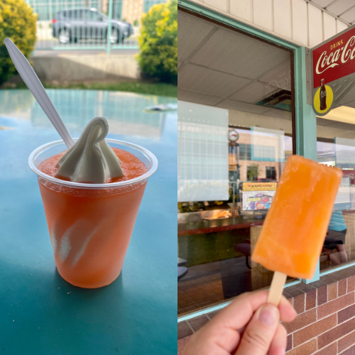 A Pace bar and Rainbow at Pace's Dairy Ann