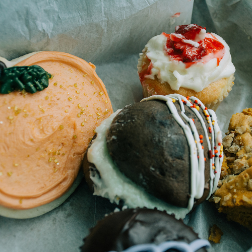 A collection of fall treats from Sweet Cake Bake Shop in Bountiful